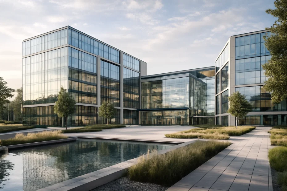 Belangrijke fiscale aftrekposten en financiële voordelen voor bedrijven 2 | kantoor-in-bedrijfsverzamelgebouw.nl Modern bedrijfsverzamelgebouw met eigentijdse kantoorarchitectuur.